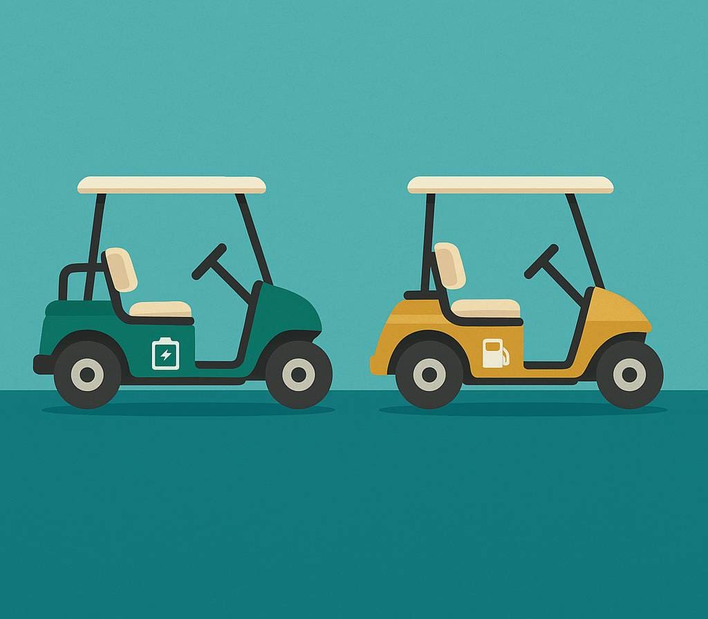 Electric vs. Gas golf buggies